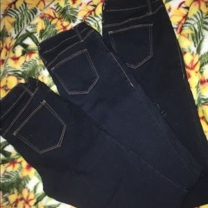 3 pairs of jeans